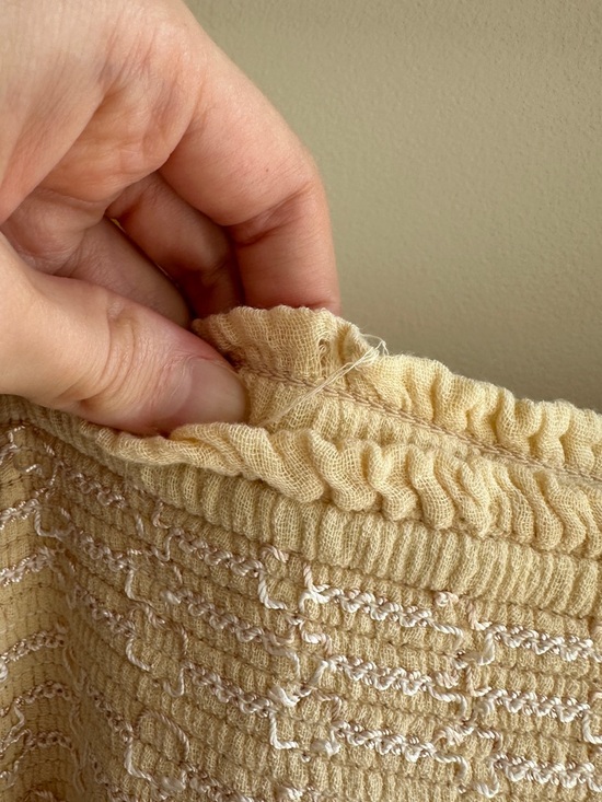 Free People Dahlia Embroidered Maxi Dress, Daisy Butter Yellow, Small - Picture 12 of 16